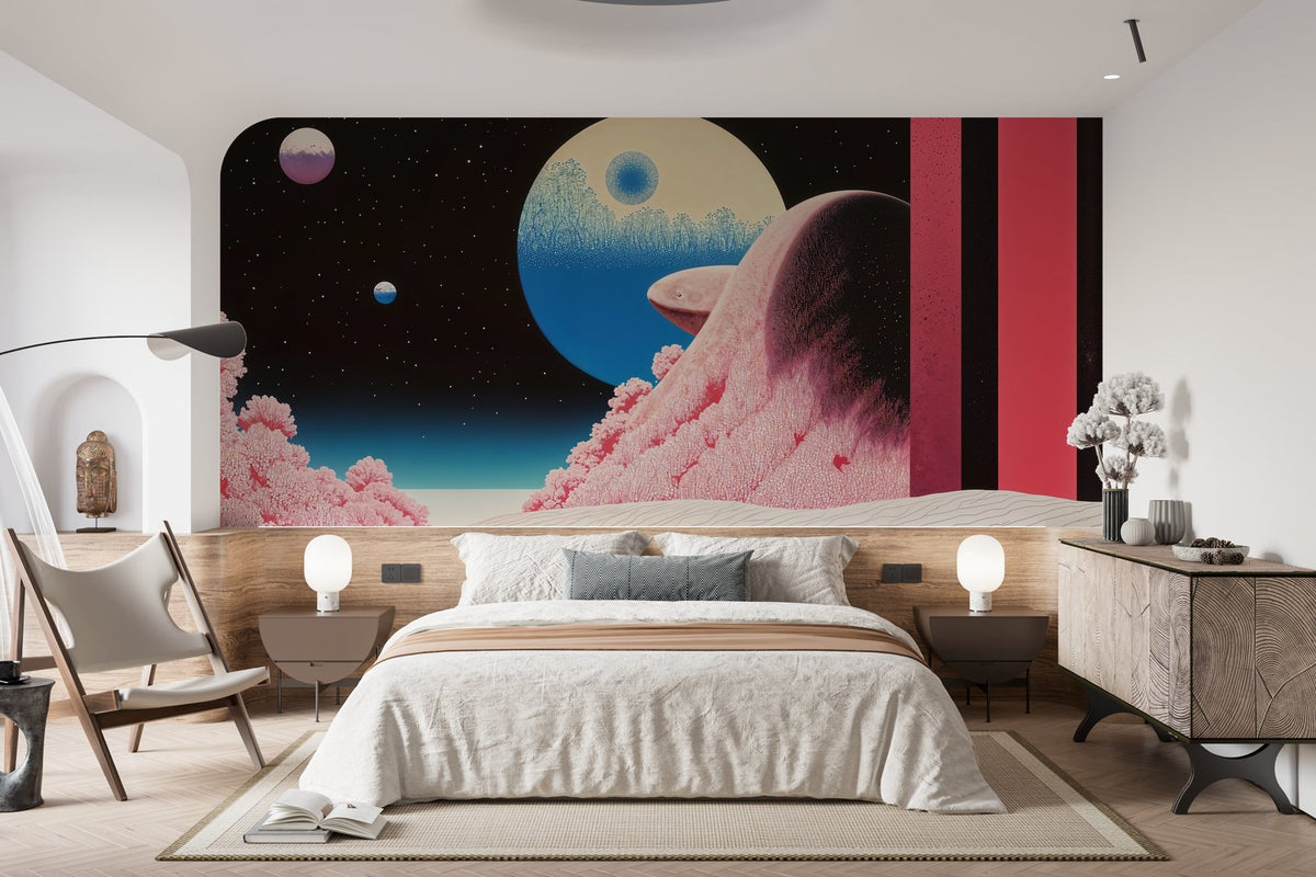 Papier peint 806 - mockup salon