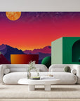 Papier peint 807 - mockup chambre