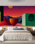 Papier peint 807 - mockup salon