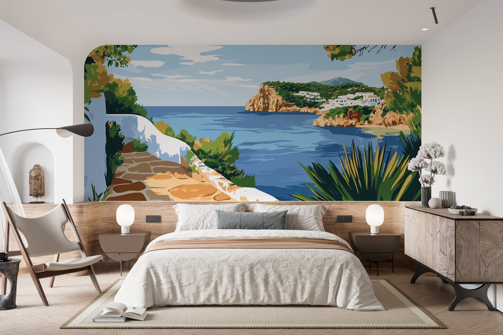 Papier peint 81 - mockup salon