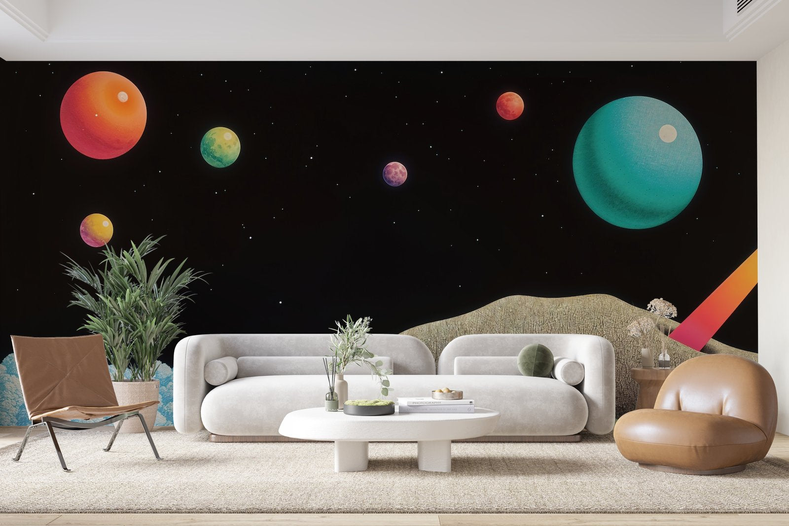 Papier peint 810 - mockup chambre