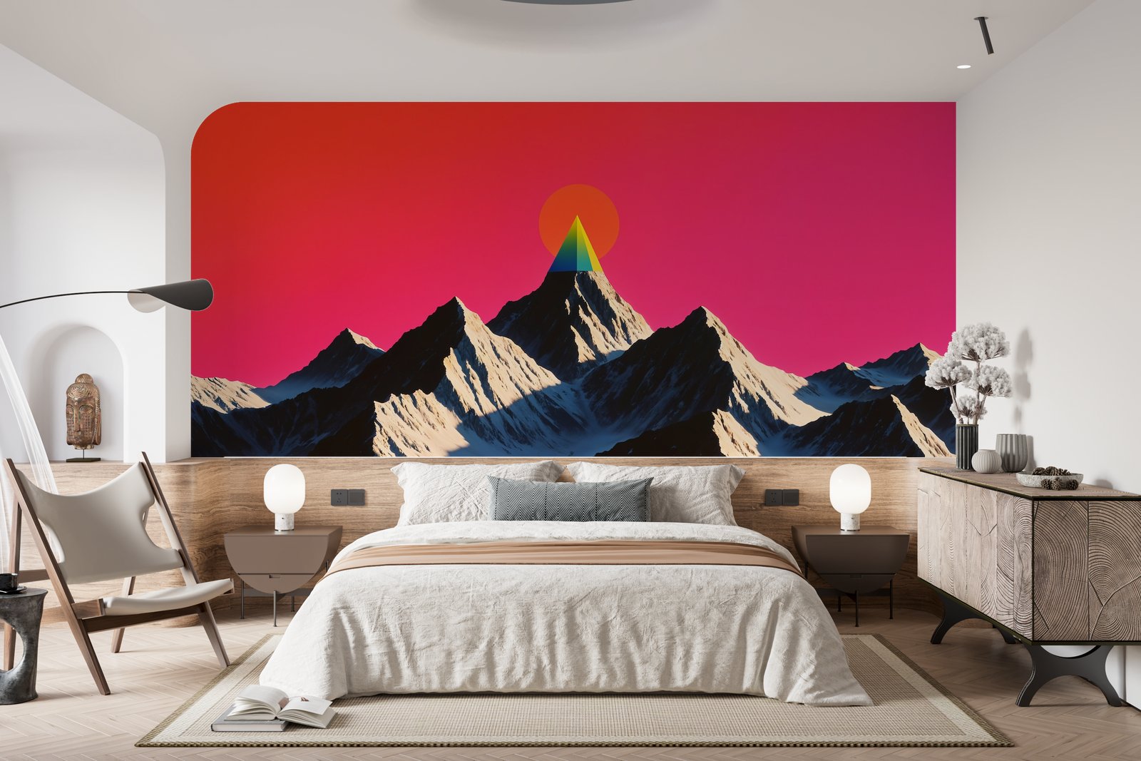 Papier peint 811 - mockup salon
