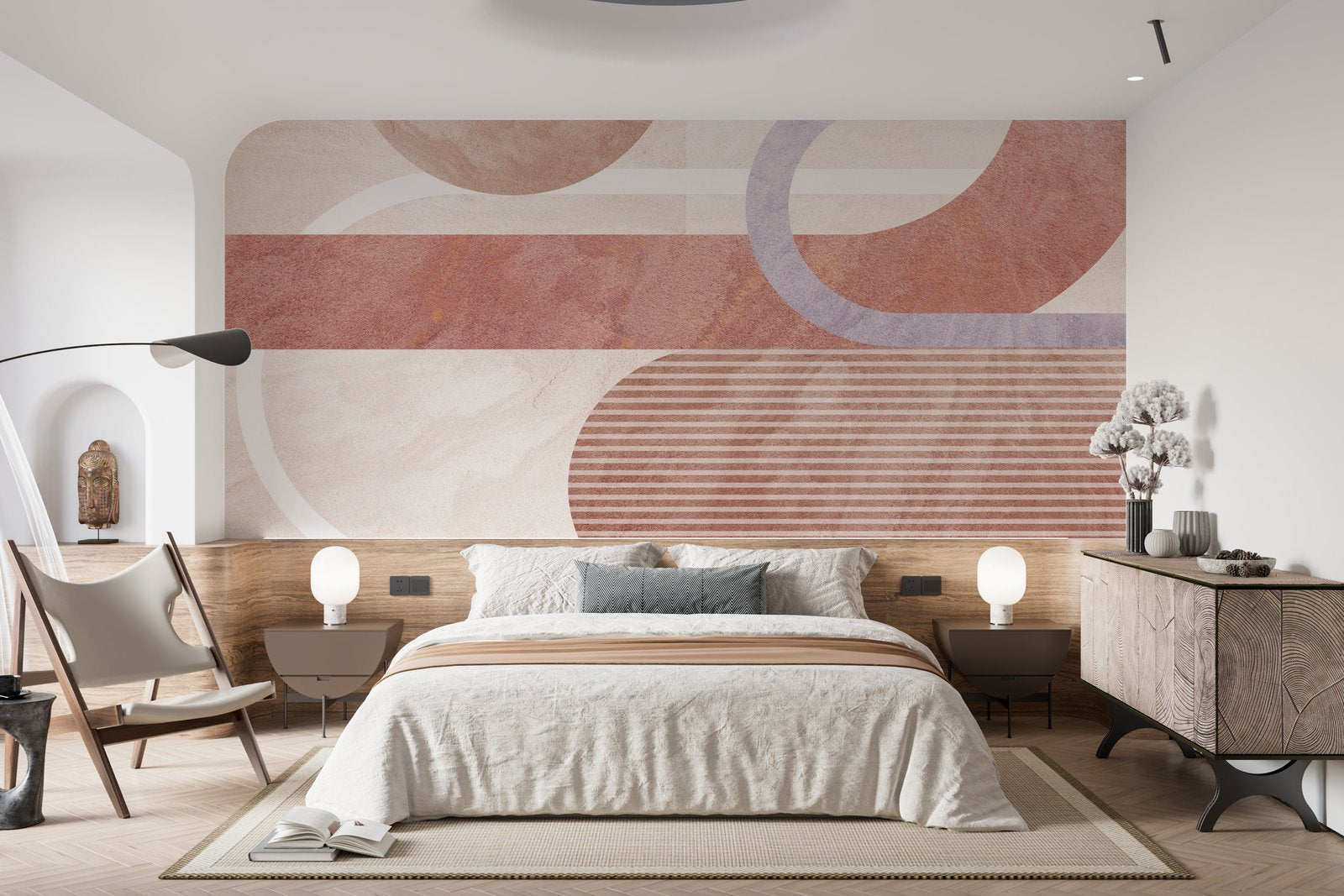 Papier peint 812 - mockup salon
