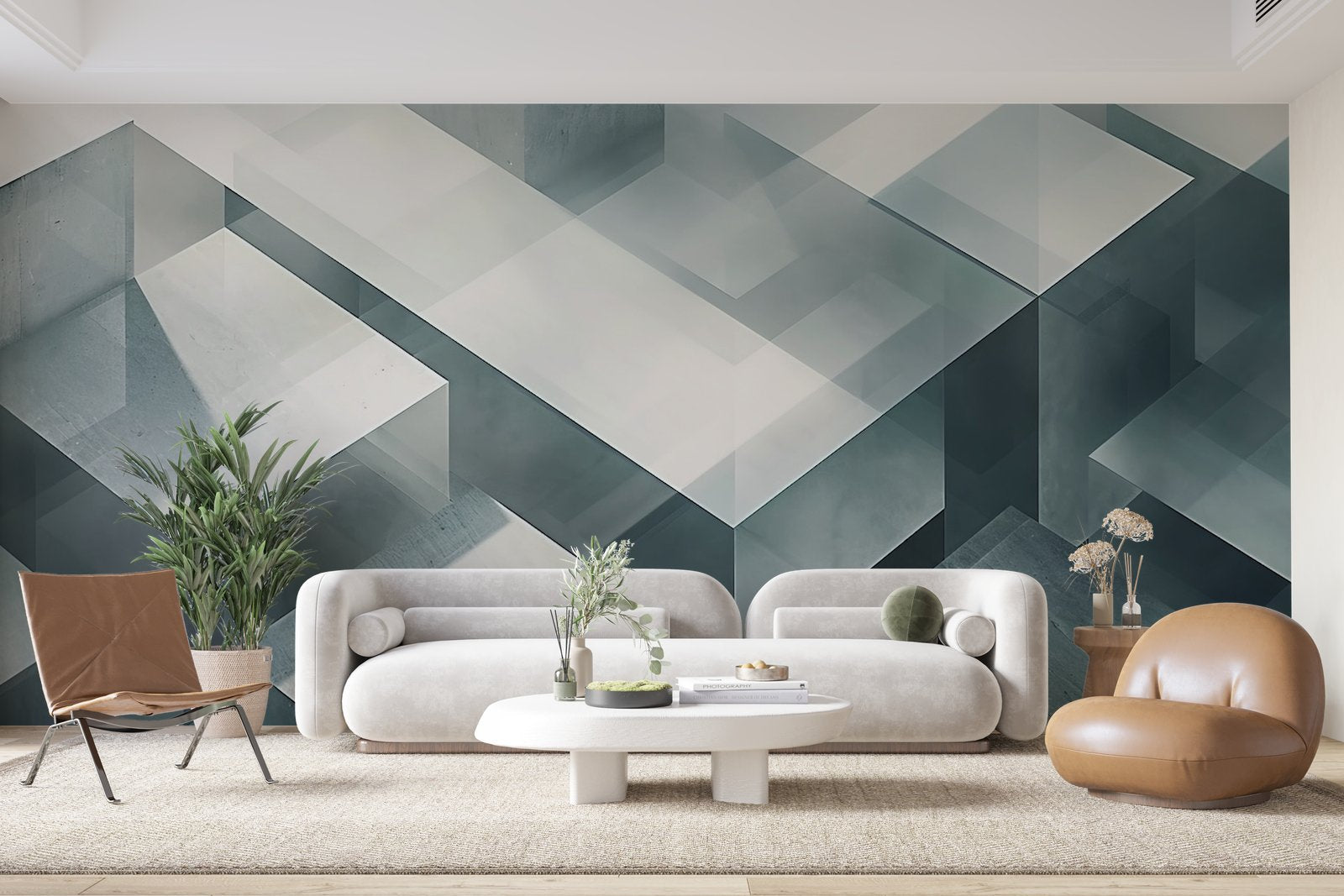 Papier peint 814 - mockup chambre