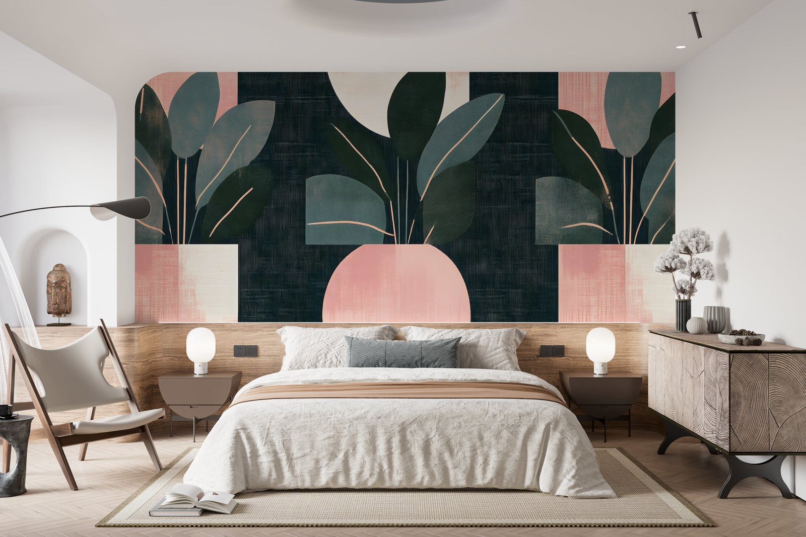 Papier peint 815 - mockup salon