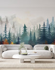 Papier peint 818 - mockup chambre