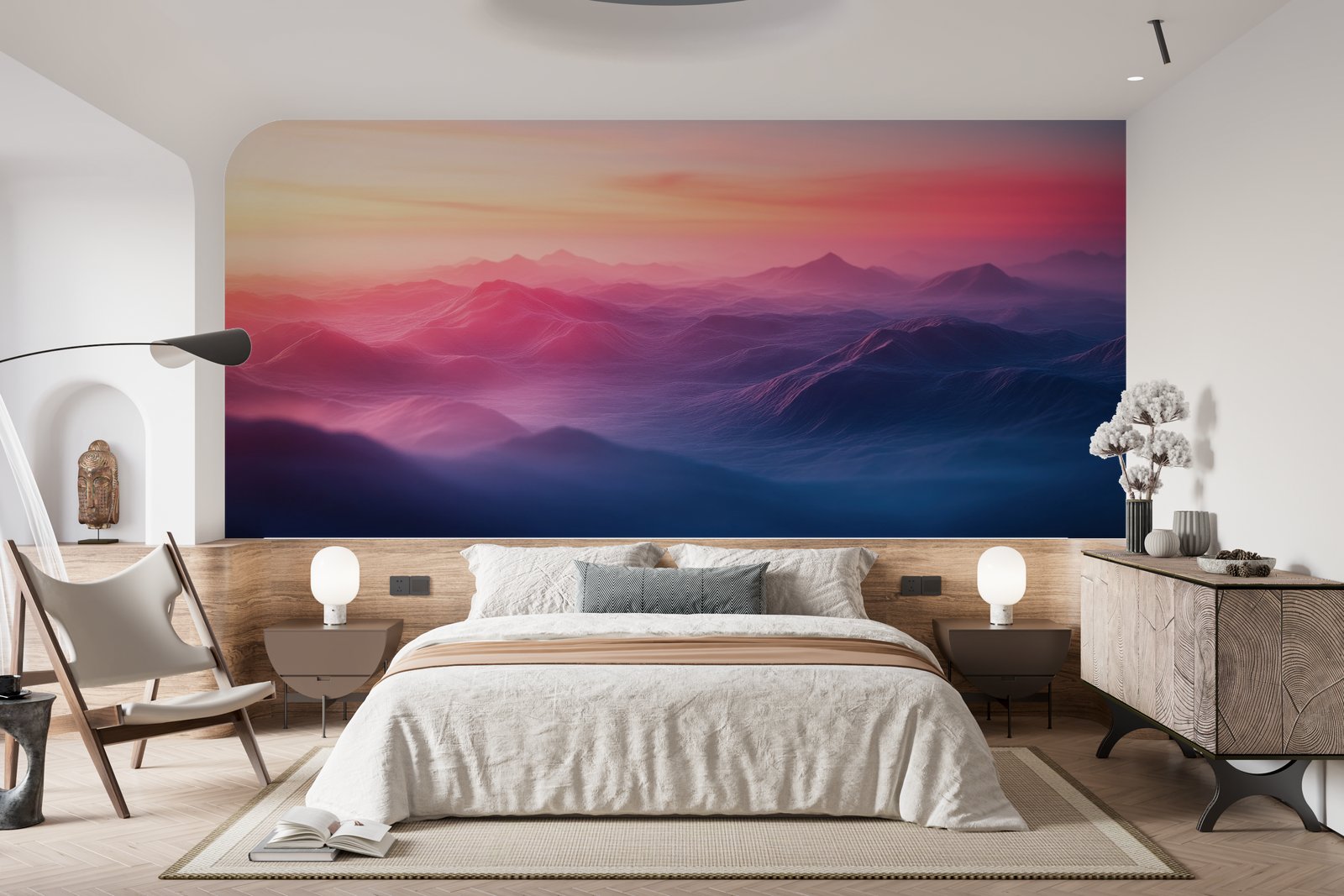 Papier peint 820 - mockup salon