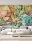 Papier peint 821 - mockup chambre