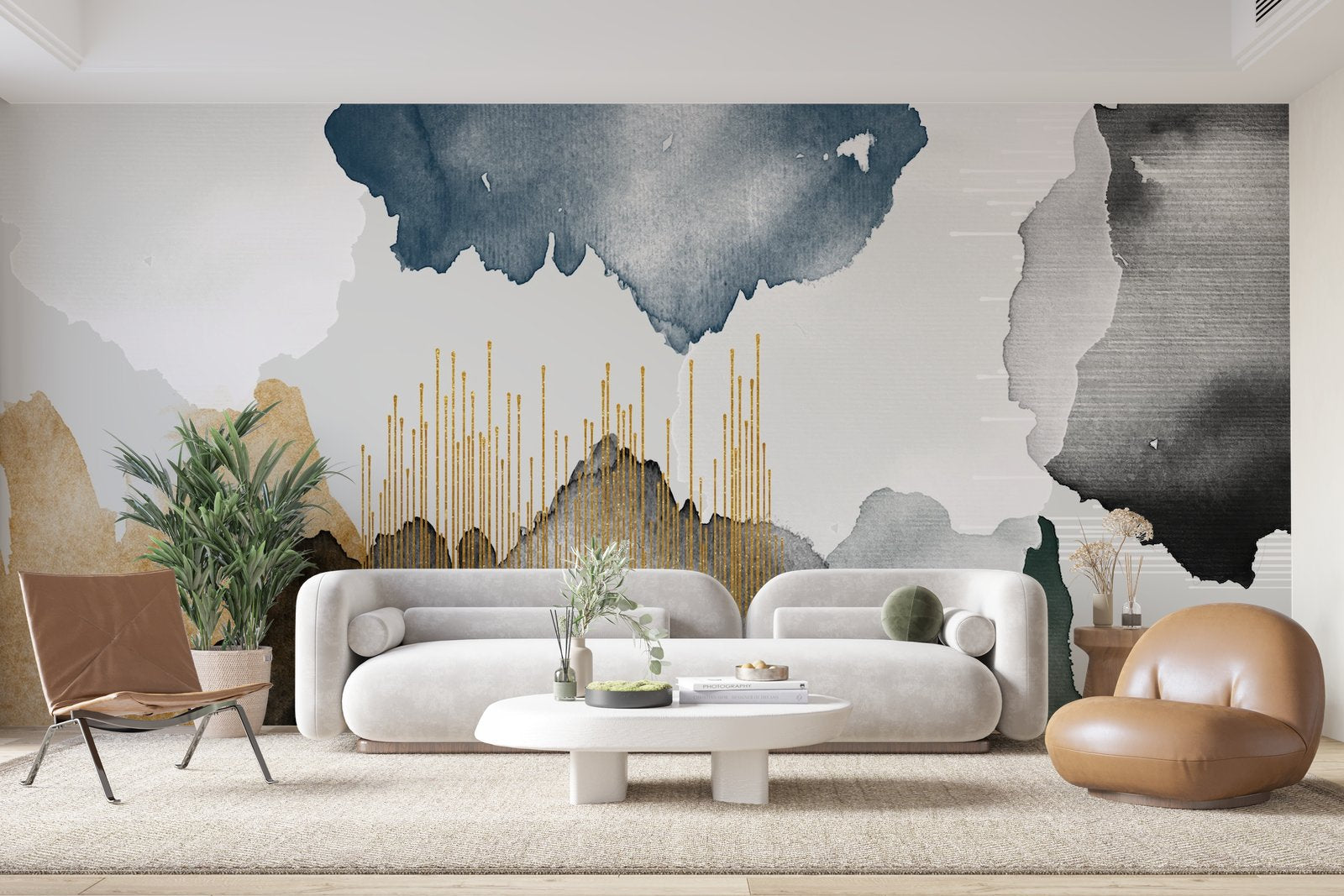 Papier peint 822 - mockup chambre