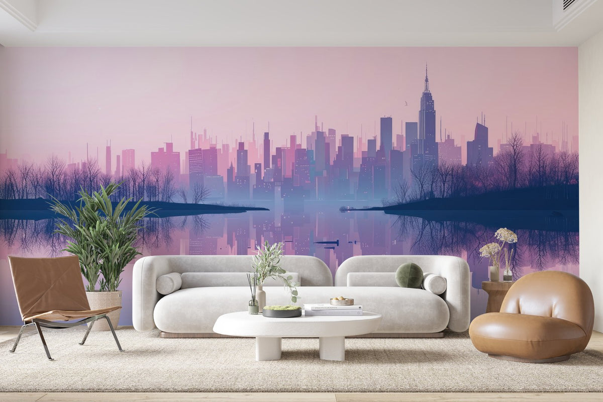 Papier peint 823 - mockup chambre