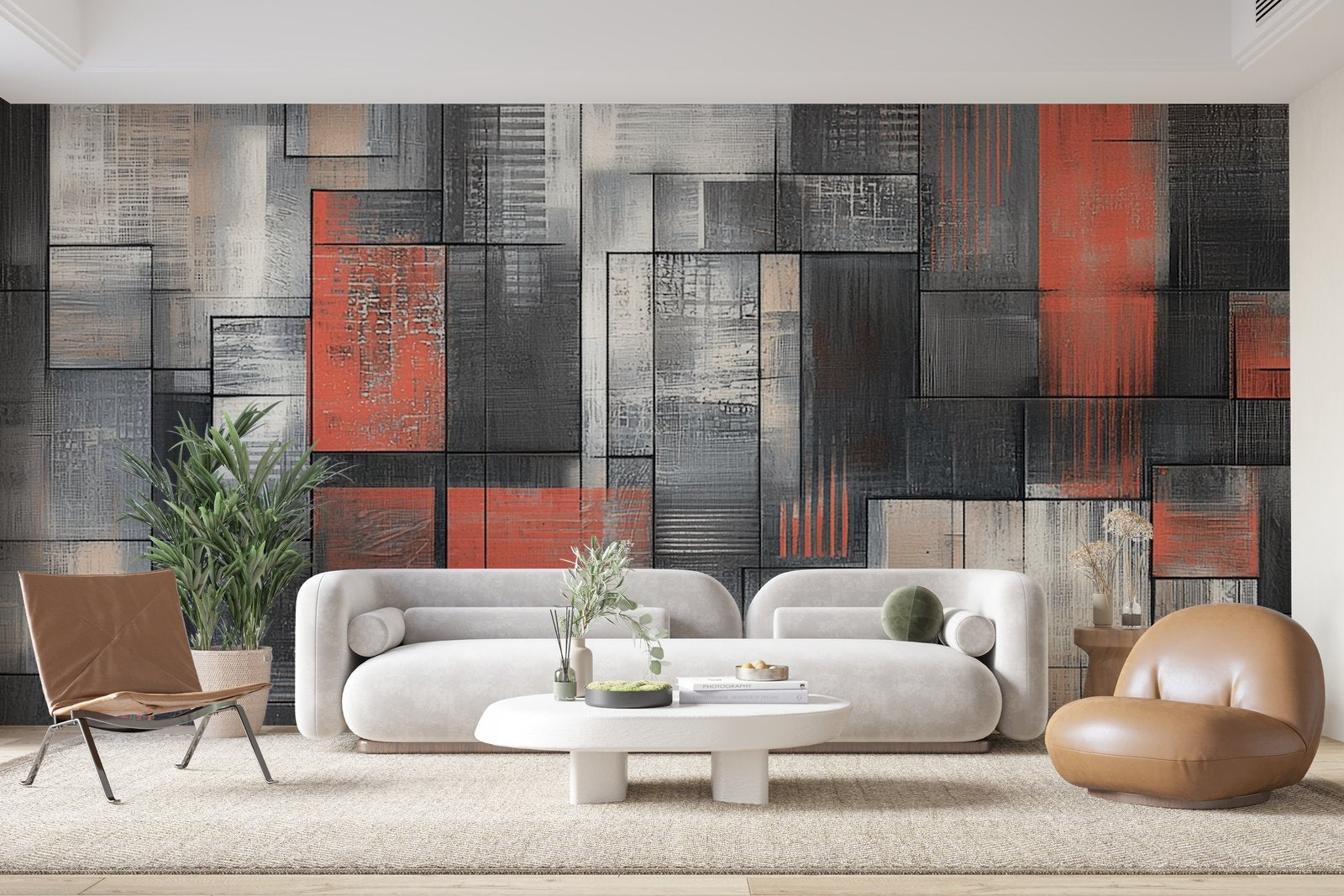 Papier peint 824 - mockup chambre
