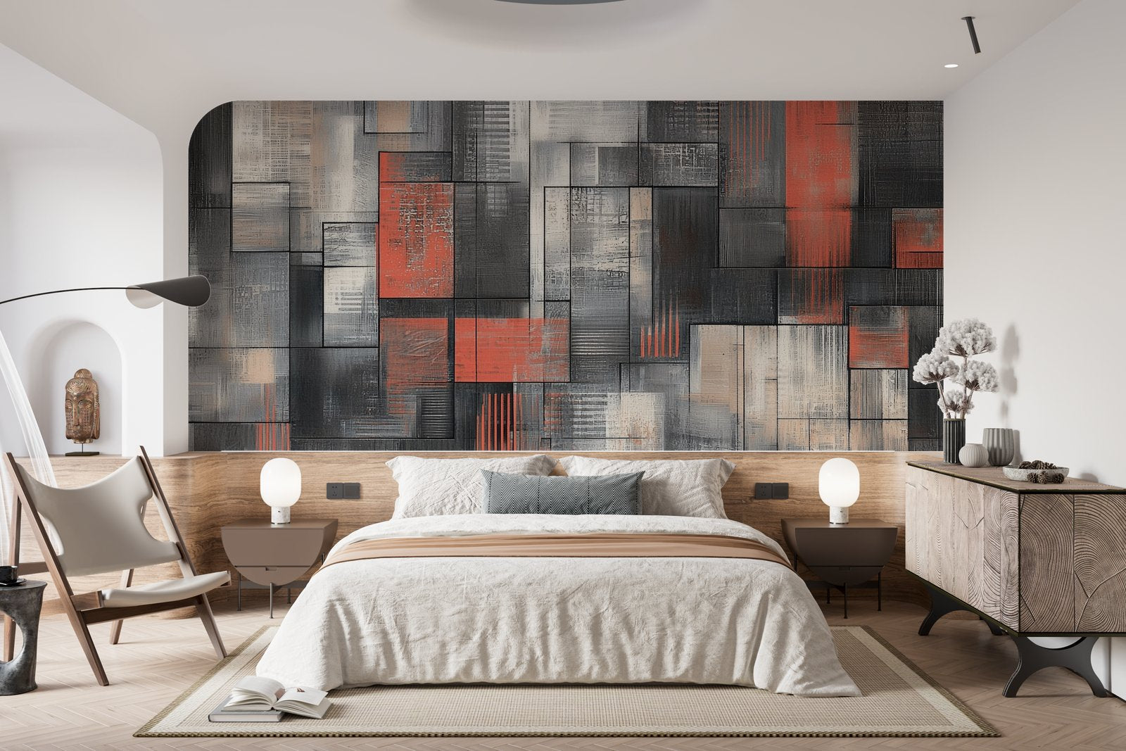 Papier peint 824 - mockup salon
