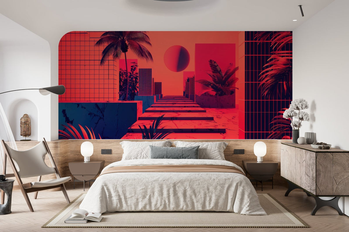 Papier peint 825 - mockup salon