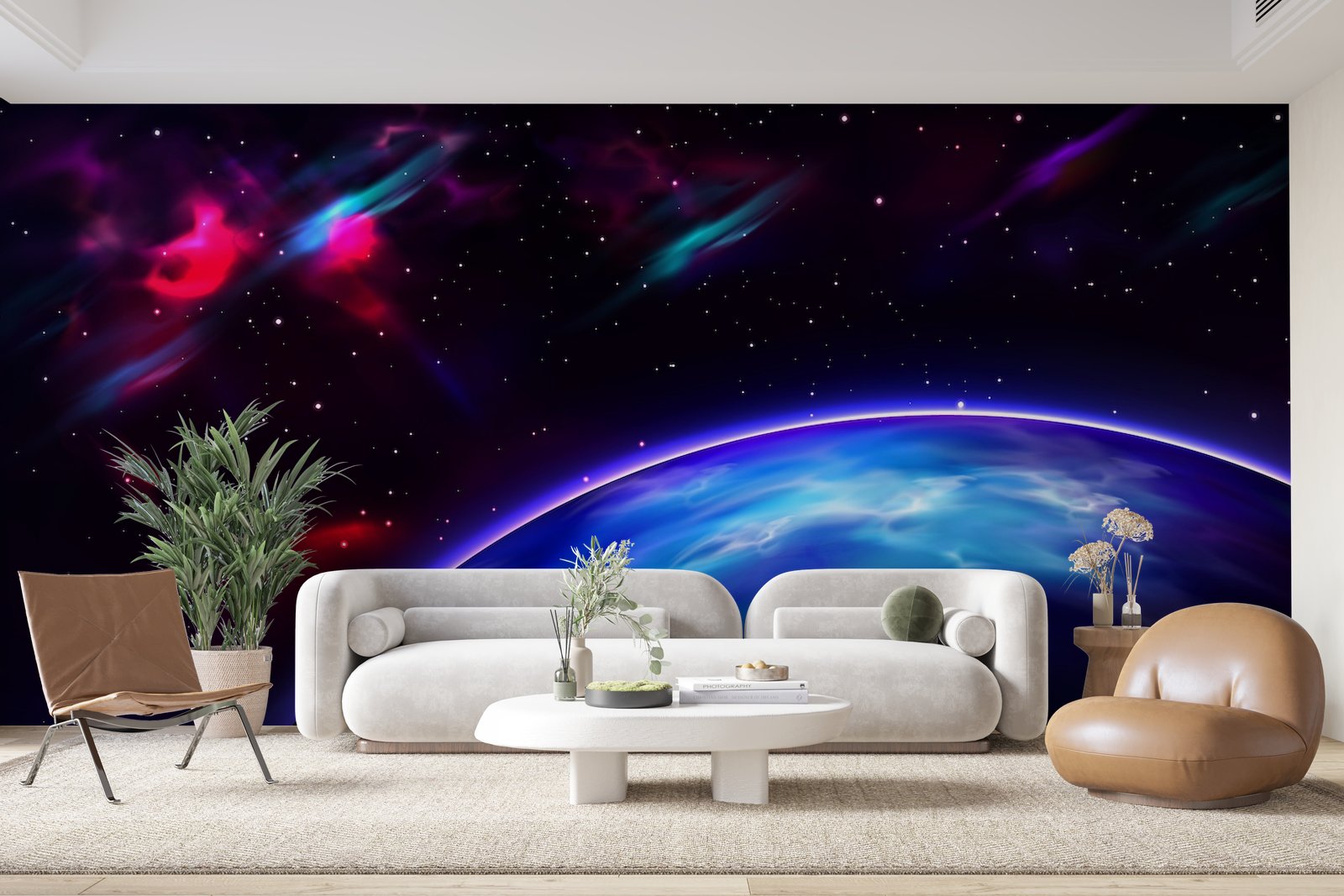Papier peint 83 - mockup chambre