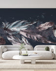 Papier peint 830 - mockup chambre