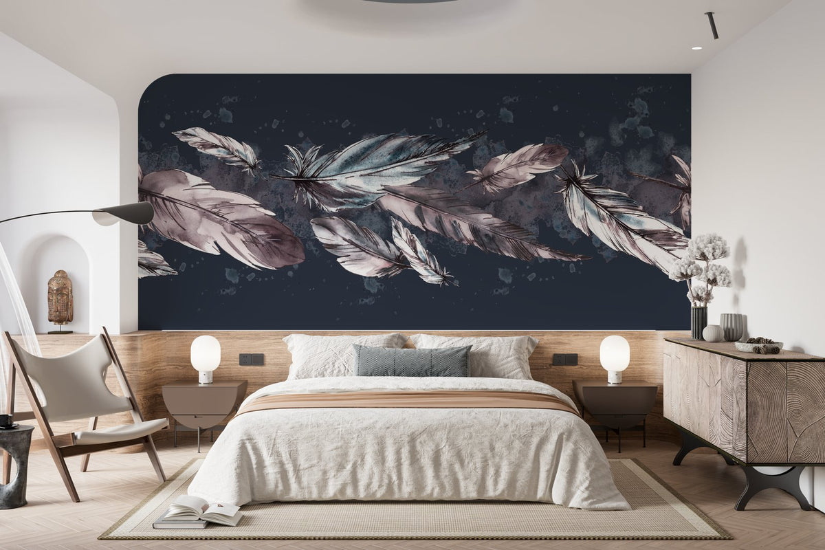 Papier peint 830 - mockup salon
