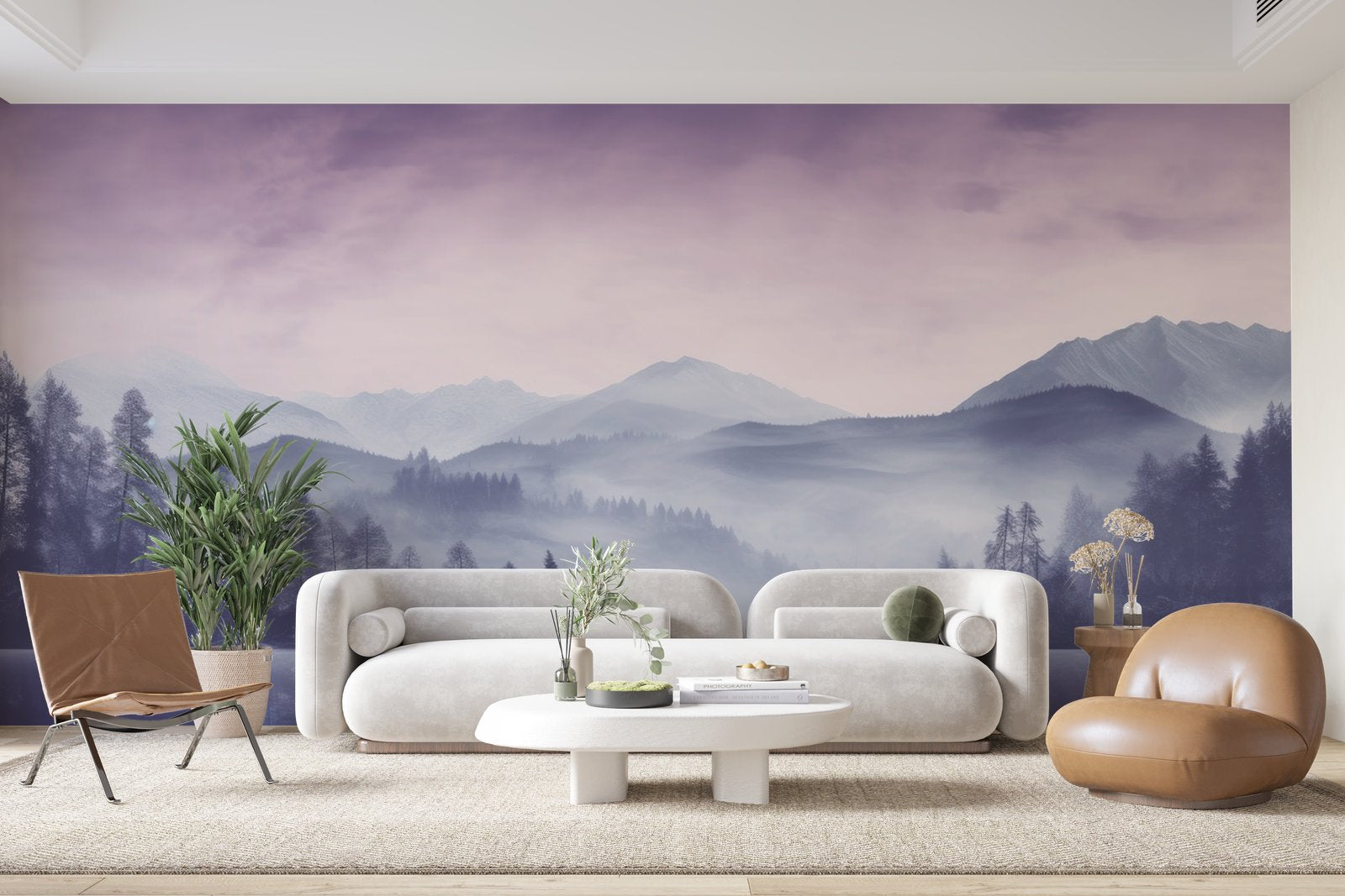 Papier peint 833 - mockup chambre
