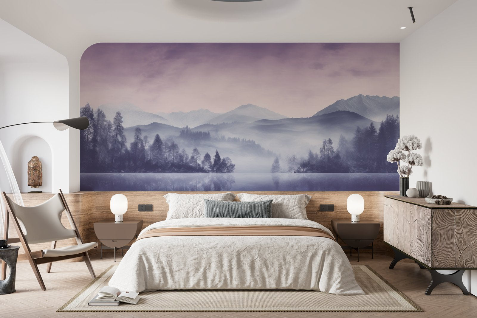 Papier peint 833 - mockup salon