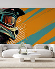 Papier peint 838 - mockup chambre