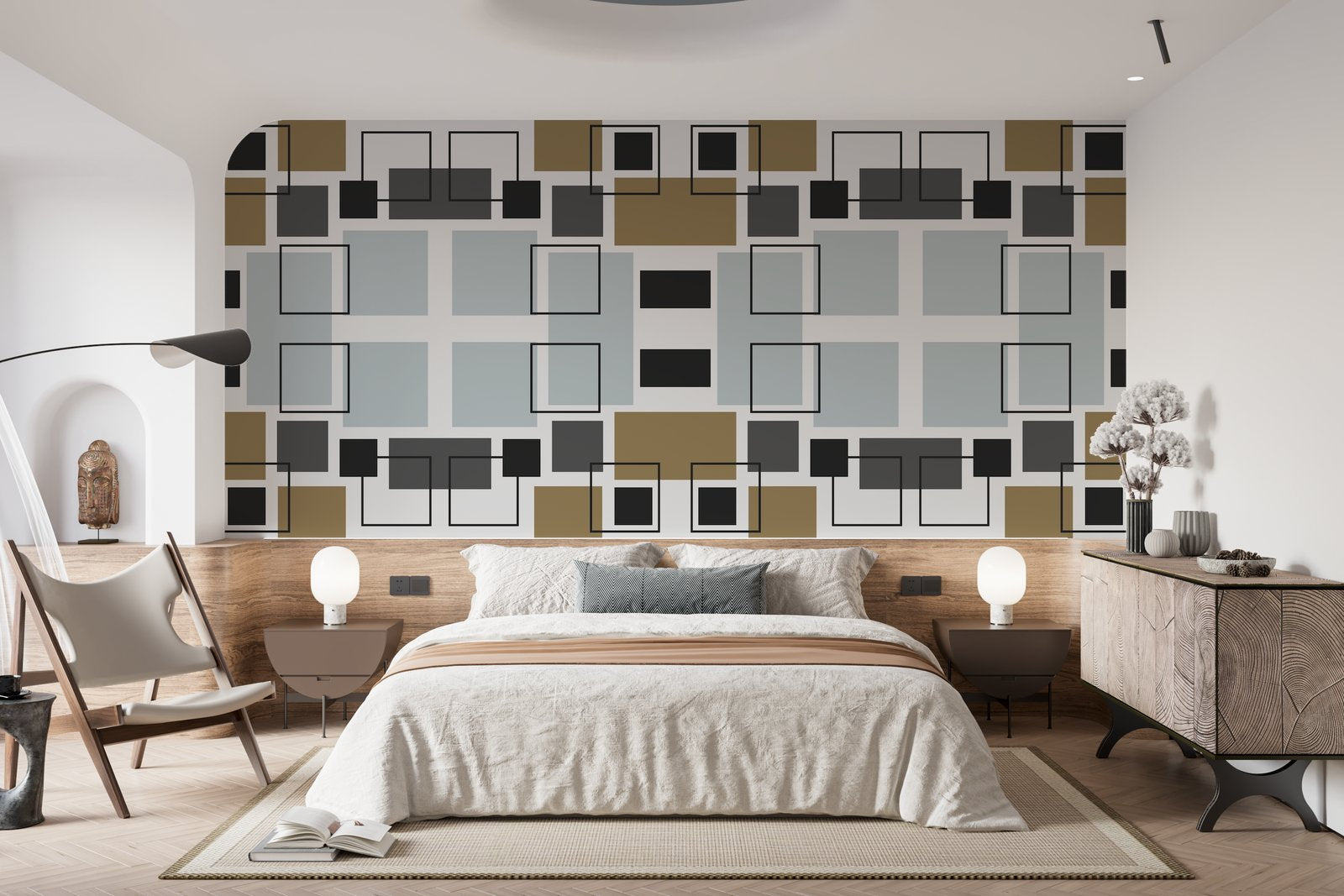 Papier peint 84 - mockup salon