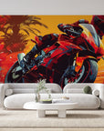 Papier peint 840 - mockup chambre