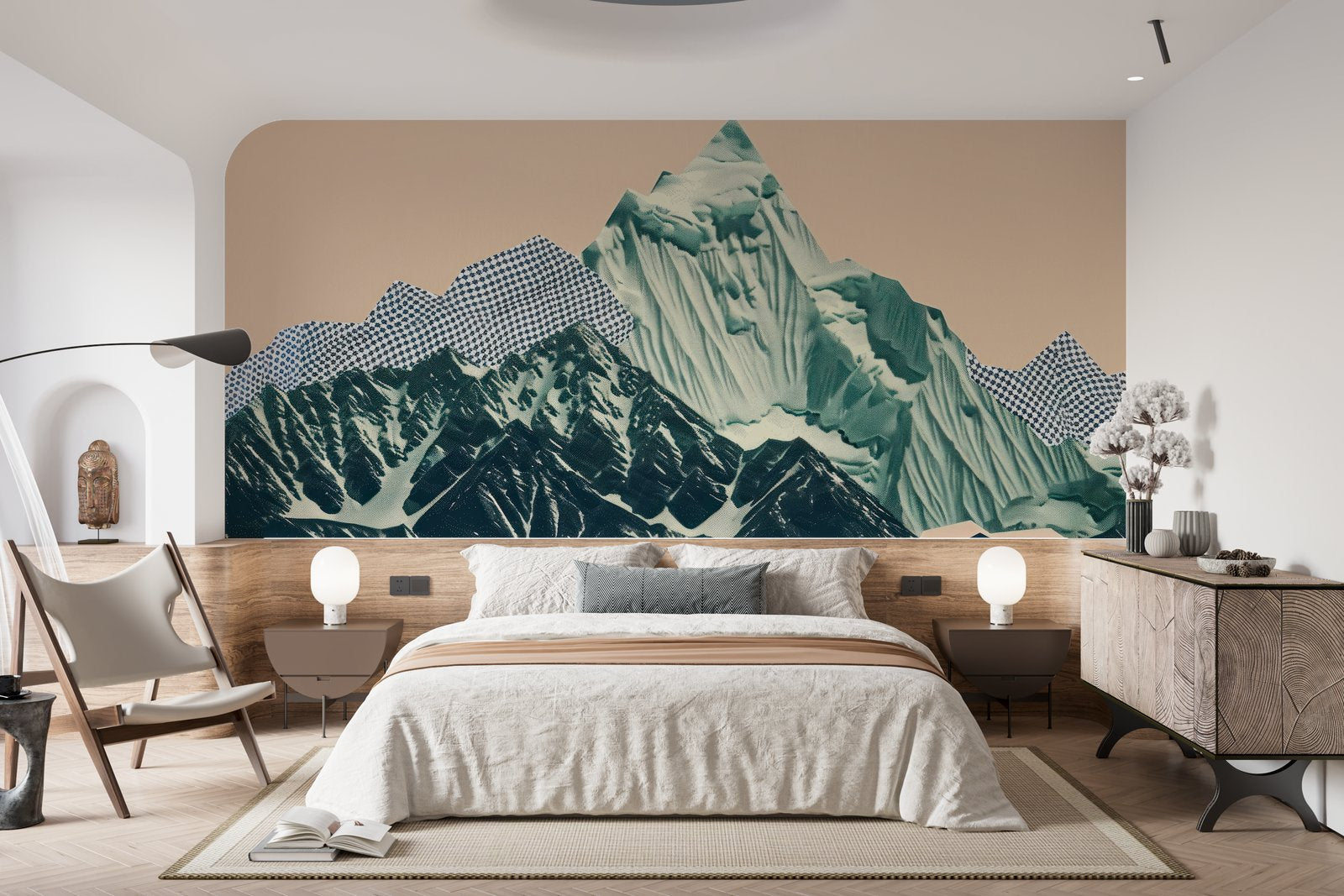 Papier peint 845 - mockup salon
