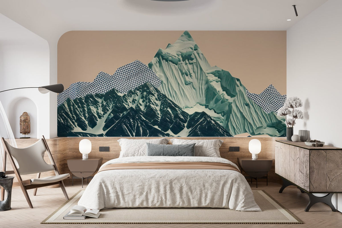 Papier peint 845 - mockup salon