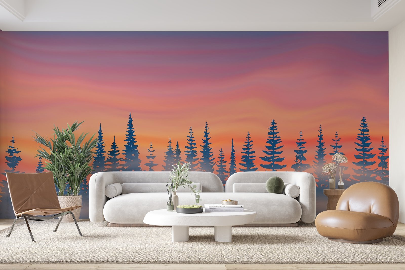 Papier peint 85 - mockup chambre