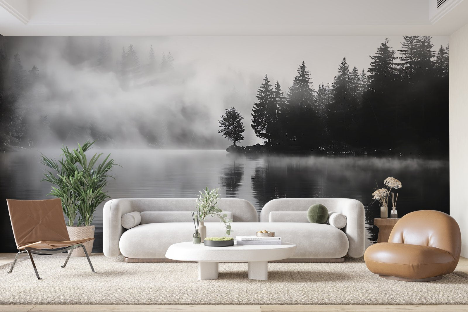 Papier peint 850 - mockup chambre