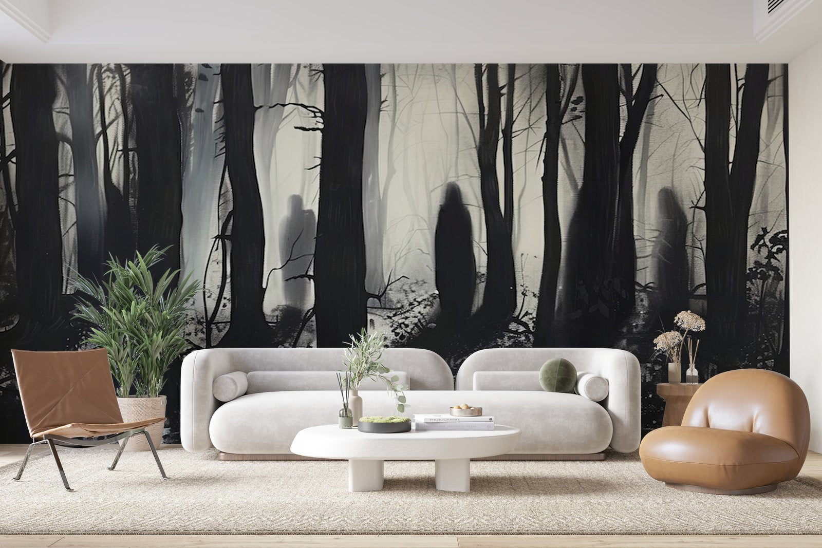 Papier peint 851 - mockup chambre