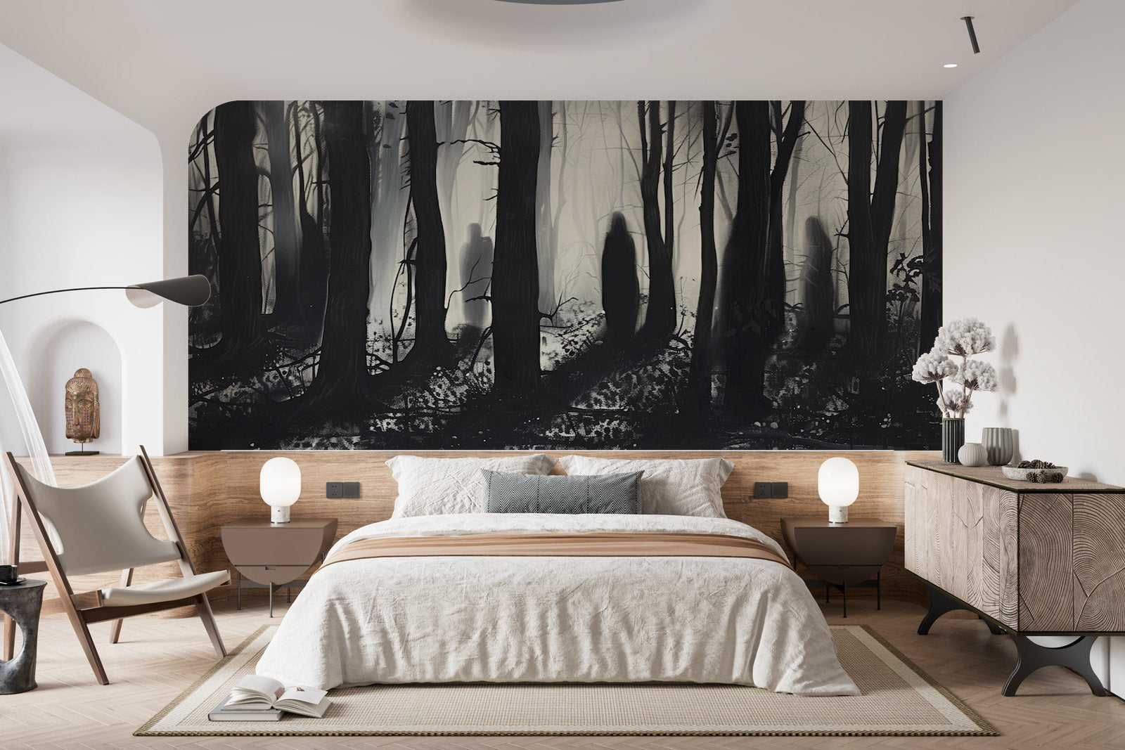 Papier peint 851 - mockup salon
