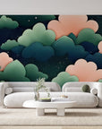 Papier peint 853 - mockup chambre