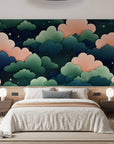 Papier peint 853 - mockup salon