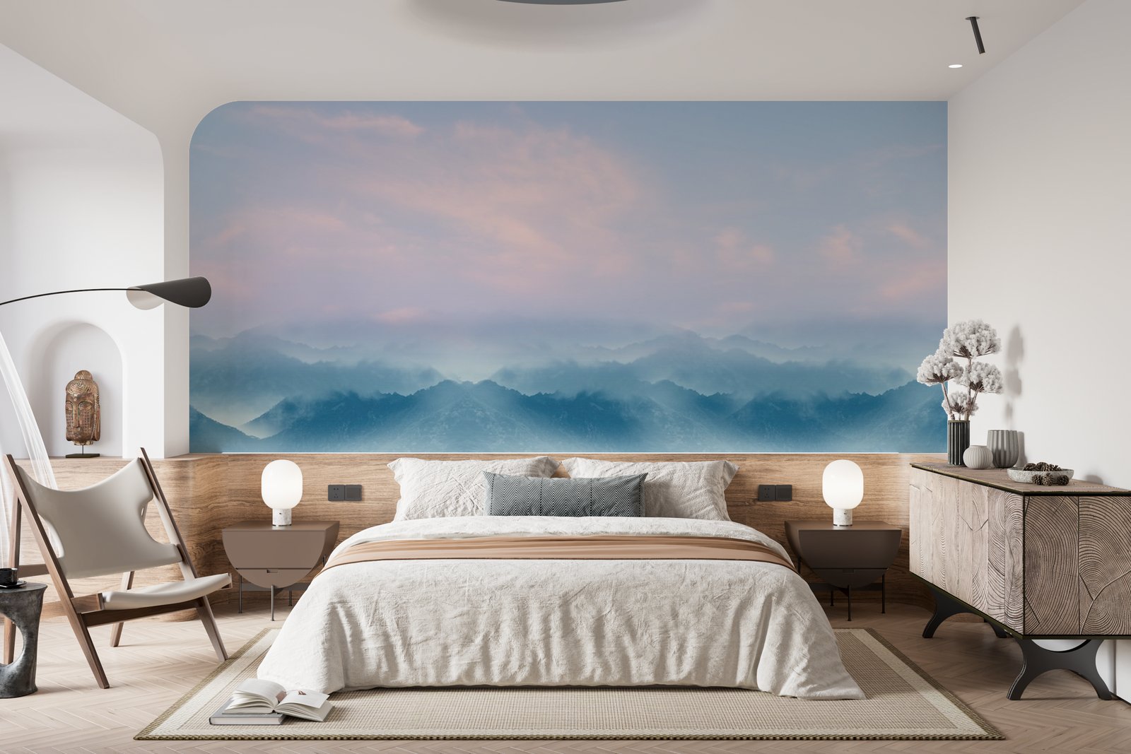 Papier peint 854 - mockup salon