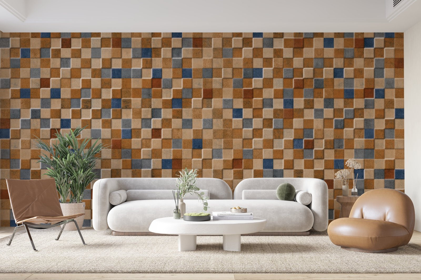 Papier peint 855 - mockup chambre