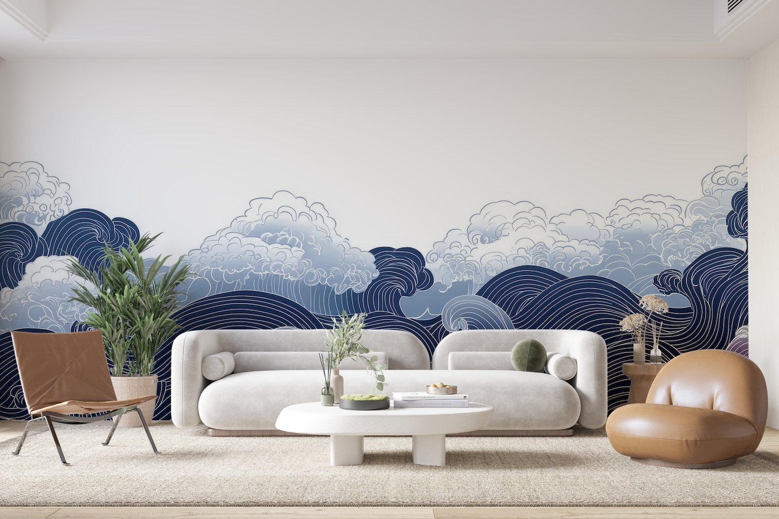 Papier peint 857 - mockup chambre