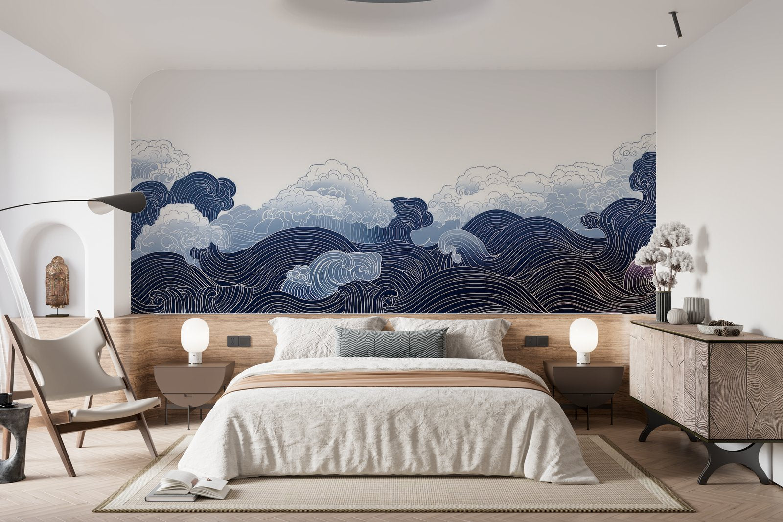 Papier peint 857 - mockup salon
