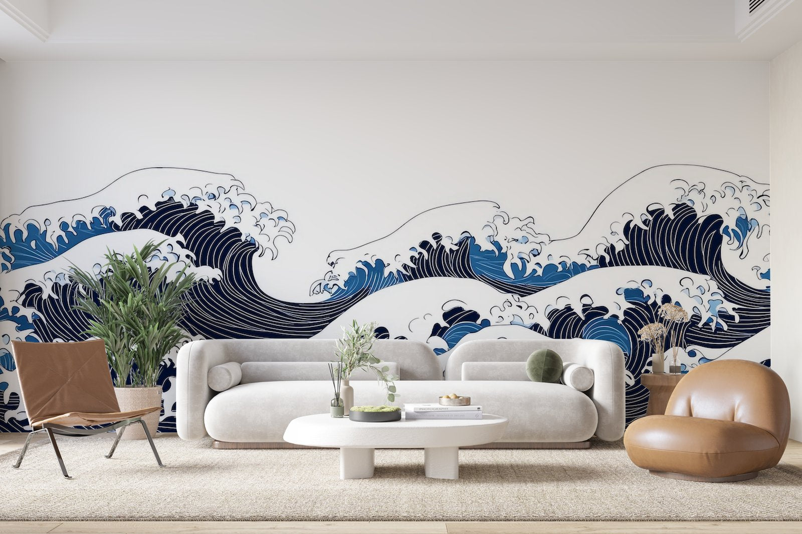 Papier peint 858 - mockup chambre