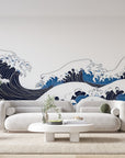 Papier peint 858 - mockup chambre