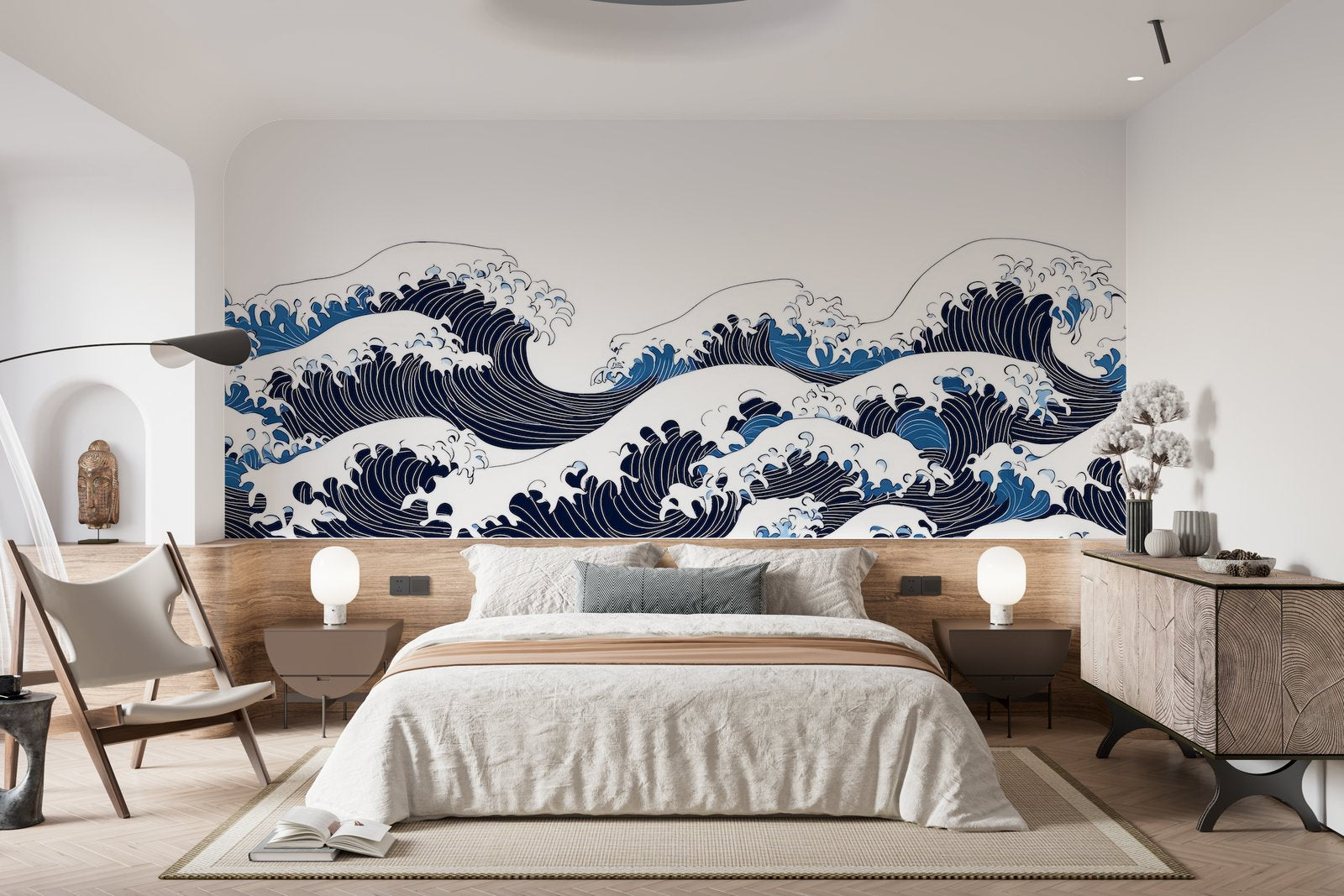 Papier peint 858 - mockup salon