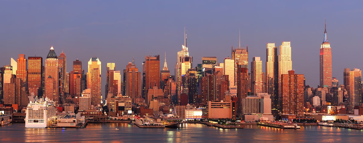 Wallpaper Landscape - New York Golden Sunset