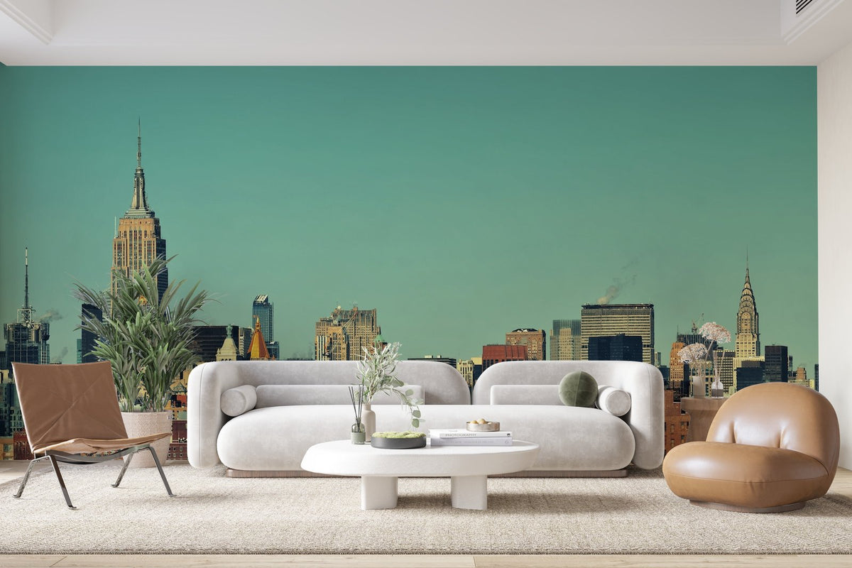 Papier peint 863 - mockup chambre