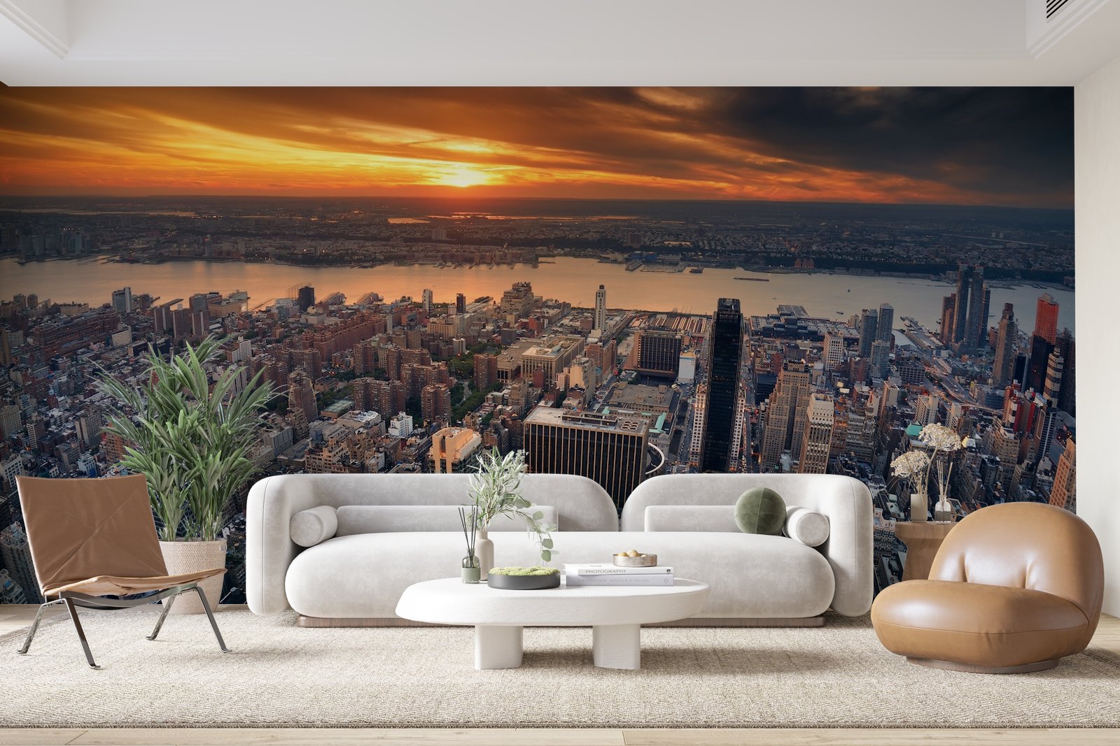 Papier peint 864 - mockup chambre