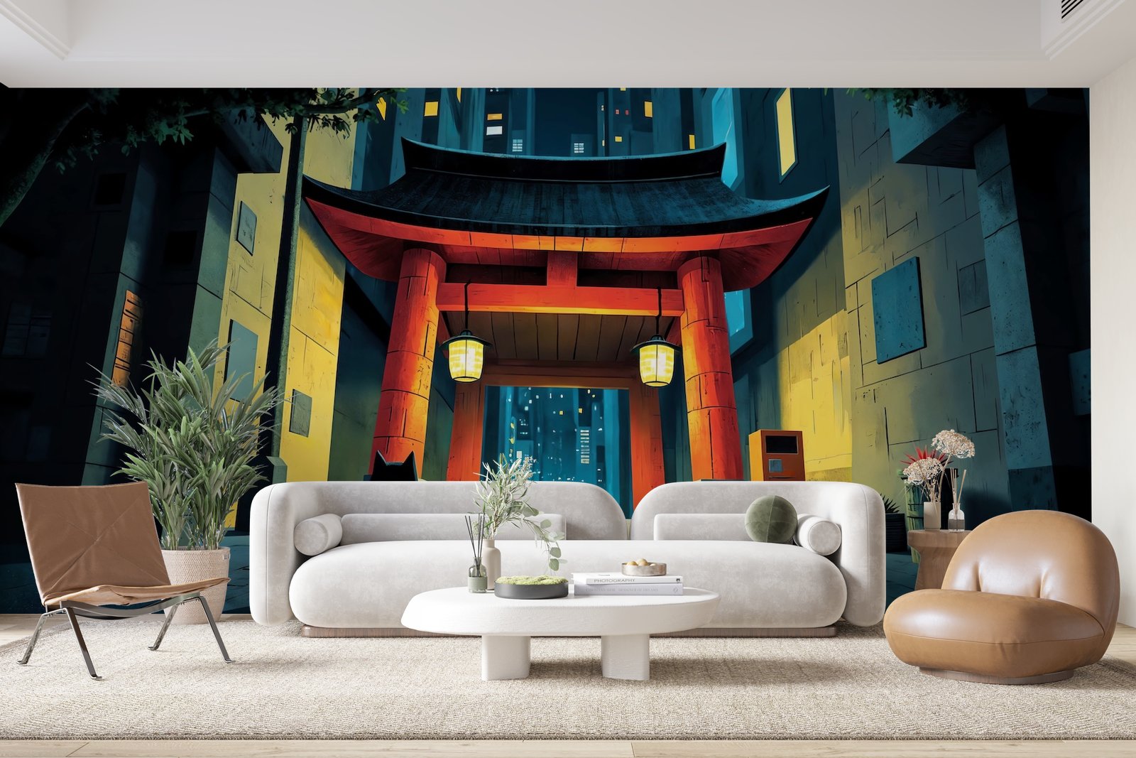Papier peint 865 - mockup chambre