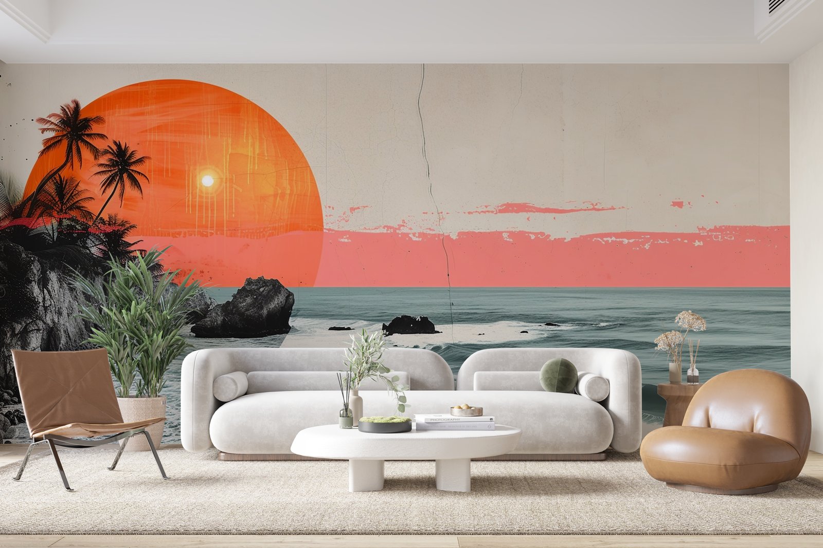 Papier peint 866 - mockup chambre