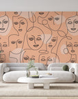 Papier peint 87 - mockup chambre