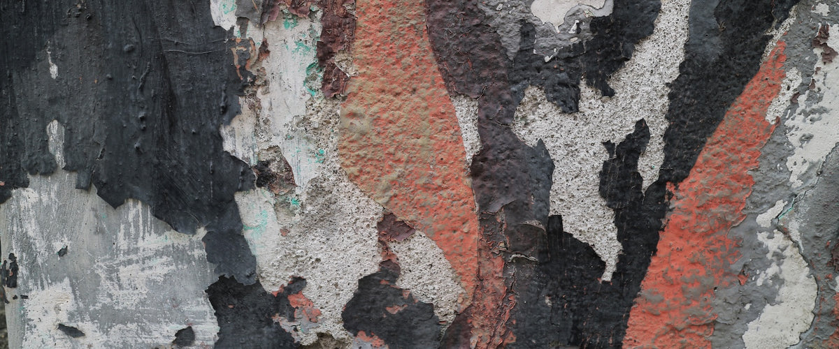 Abstract Wallpaper - Grey and Coral Shards