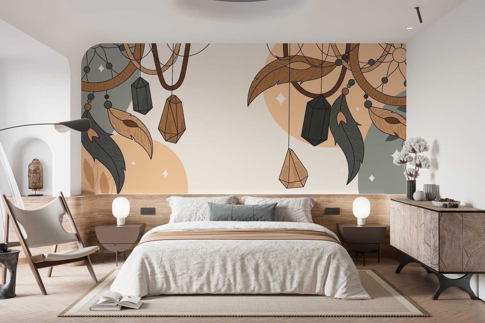 Papier peint 88 - mockup salon