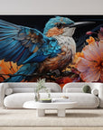 Papier peint 883 - mockup chambre