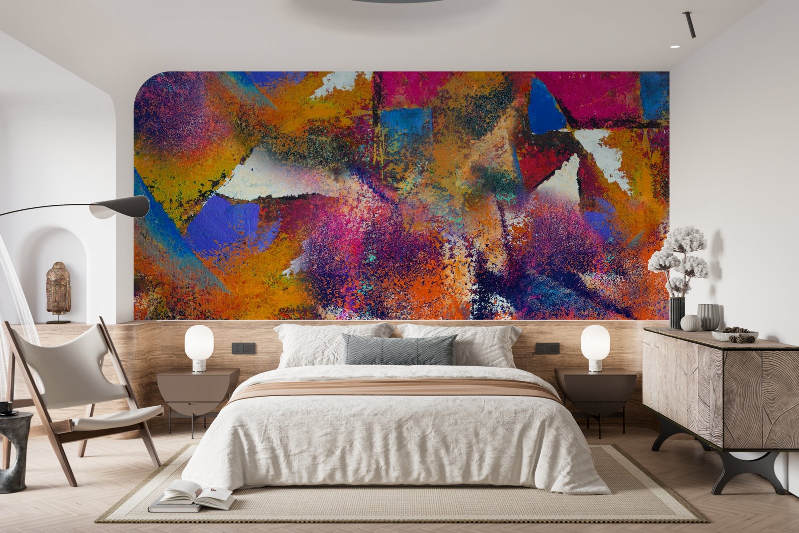 Papier peint 885 - mockup salon